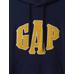 VintageSoft Oversize Gap Logo Kapüşonlu Sweatshirt цвет: Синий