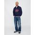 VintageSoft Gap Logo Polo Yaka Sweatshirt цвет: Синий