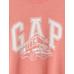 Relaxed Толстовка с логотипом Gap цвет: Розовый
