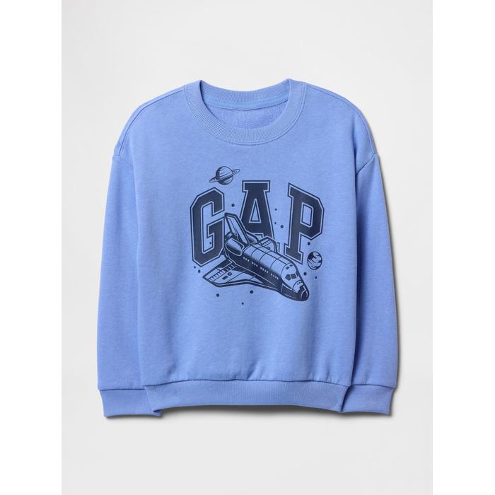 Relaxed Толстовка с логотипом Gap цвет: Голубой