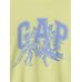 Relaxed Толстовка с логотипом Gap цвет: Жёлтый