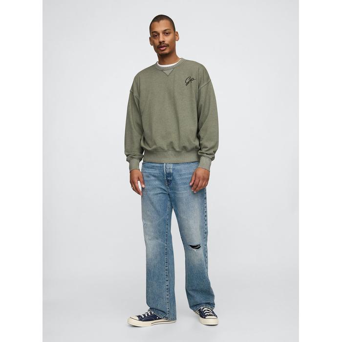 Vintage Soft Oversize Gap Logo Sweatshirt