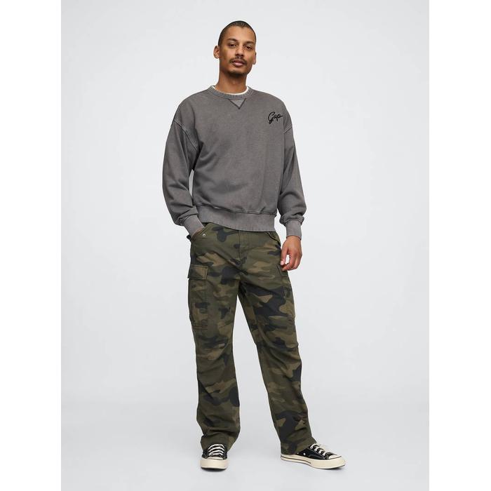 Винтажная мягкая толстовка с логотипом Oversize Gap