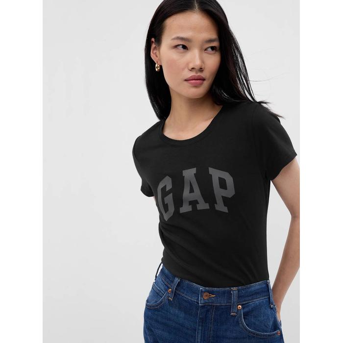 Футболка с логотипом Gap цвет: Чёрный