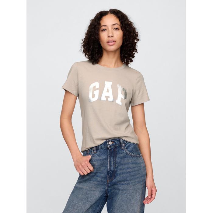 Футболка с логотипом Gap цвет: Бежевый