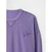 Vintage Soft Oversize Gap Logo Sweatshirt цвет: Фиолетовый