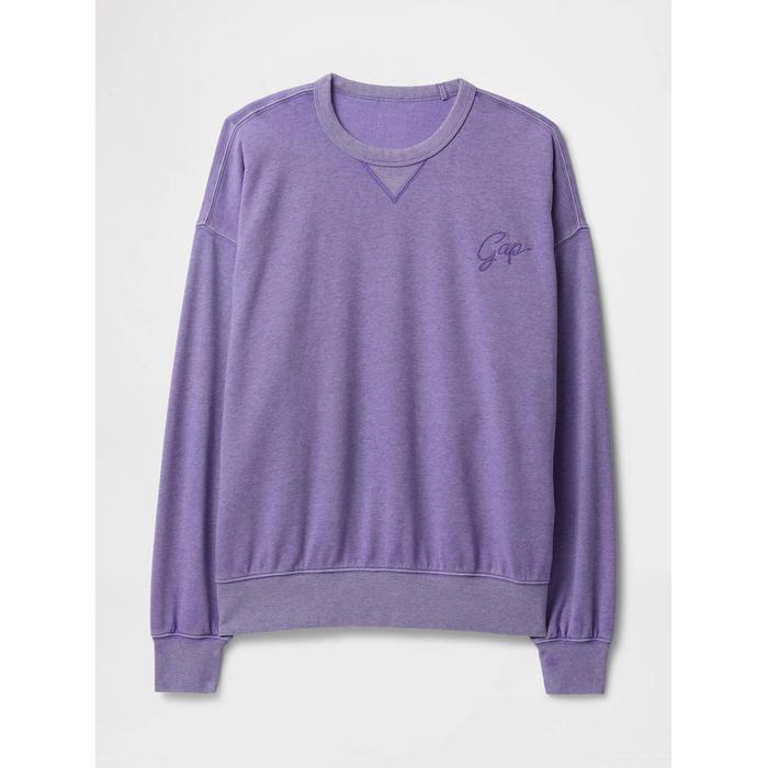 Vintage Soft Oversize Gap Logo Sweatshirt цвет: Фиолетовый