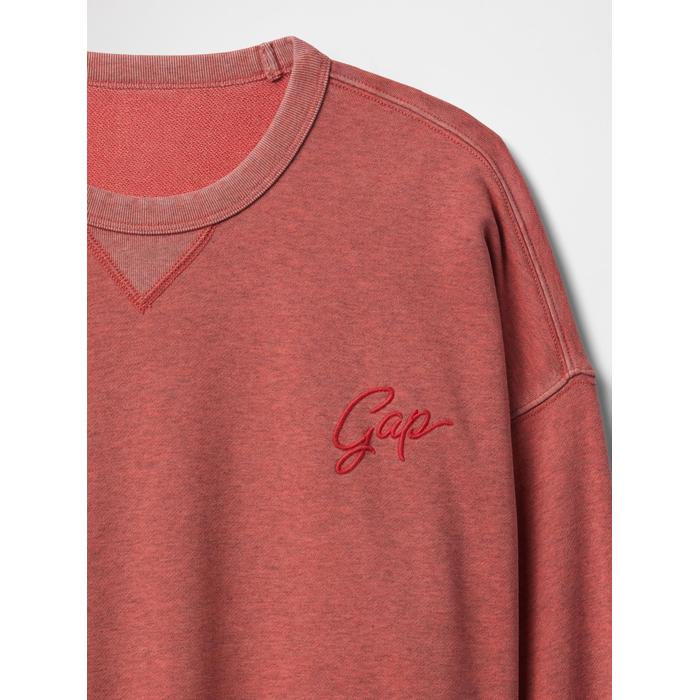 Vintage Soft Oversize Gap Logo Sweatshirt цвет: Розовый