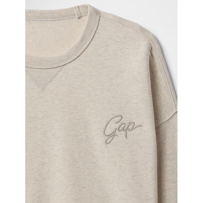 Vintage Soft Oversize Gap Logo Sweatshirt цвет: Бежевый