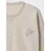 Vintage Soft Oversize Gap Logo Sweatshirt цвет: Бежевый