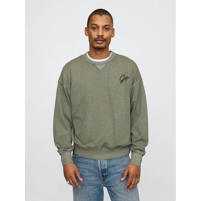 Vintage Soft Oversize Gap Logo Sweatshirt