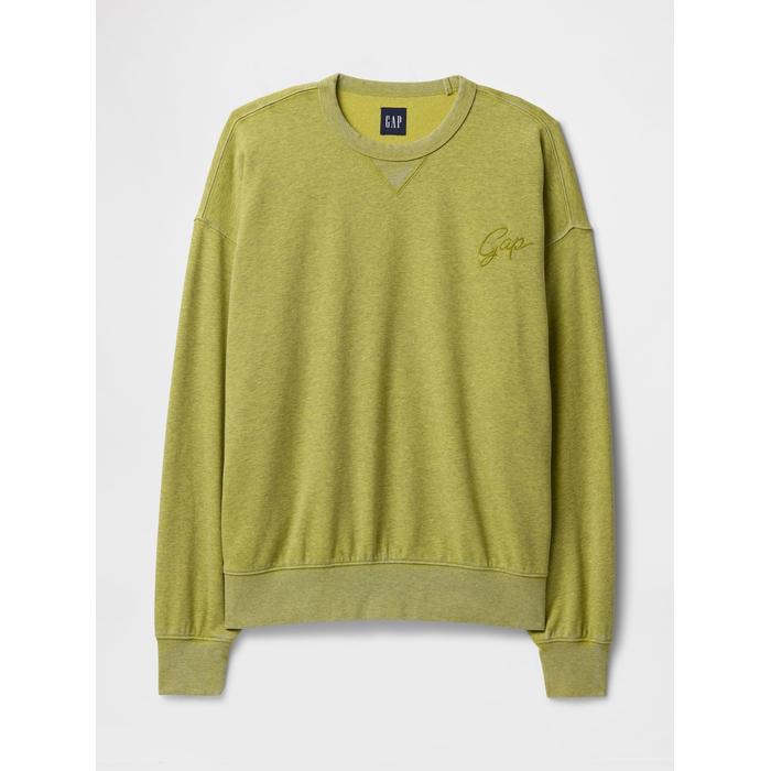 Vintage Soft Oversize Gap Logo Sweatshirt цвет: Зелёный