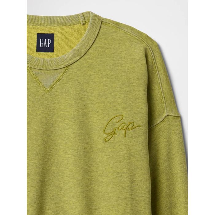 Vintage Soft Oversize Gap Logo Sweatshirt цвет: Зелёный