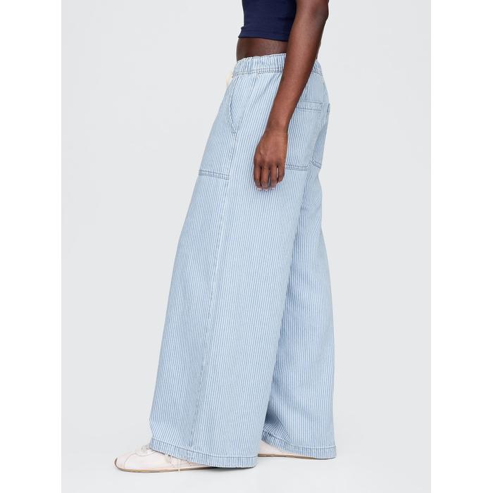 Mid Rise Easy Baggy Jean Pantolon