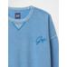 Vintage Soft Oversize Gap Logo Sweatshirt цвет: Голубой