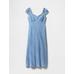 Denim Maxi Elbise