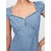 Denim Maxi Elbise