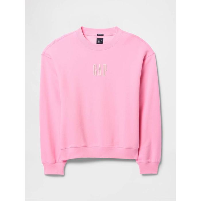 Gap Logo Vintage Soft Fleece Sweatshirt цвет: Розовый