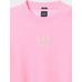 Gap Logo Vintage Soft Fleece Sweatshirt цвет: Розовый