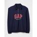 VintageSoft Gap Logo Polo Yaka Sweatshirt цвет: Синий