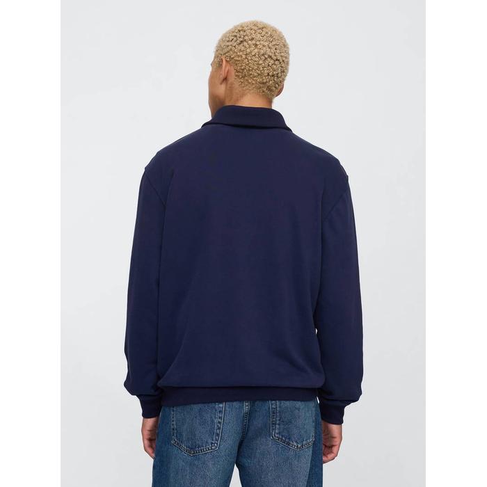 VintageSoft Gap Logo Polo Yaka Sweatshirt цвет: Синий