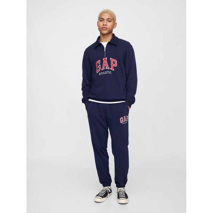 VintageSoft Gap Logo Polo Yaka Sweatshirt цвет: Синий