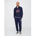 VintageSoft Gap Logo Polo Yaka Sweatshirt цвет: Синий