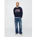 VintageSoft Gap Logo Sweatshirt цвет: Синий