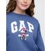 Gap Logo Disney Sweatshirt цвет: Голубой
