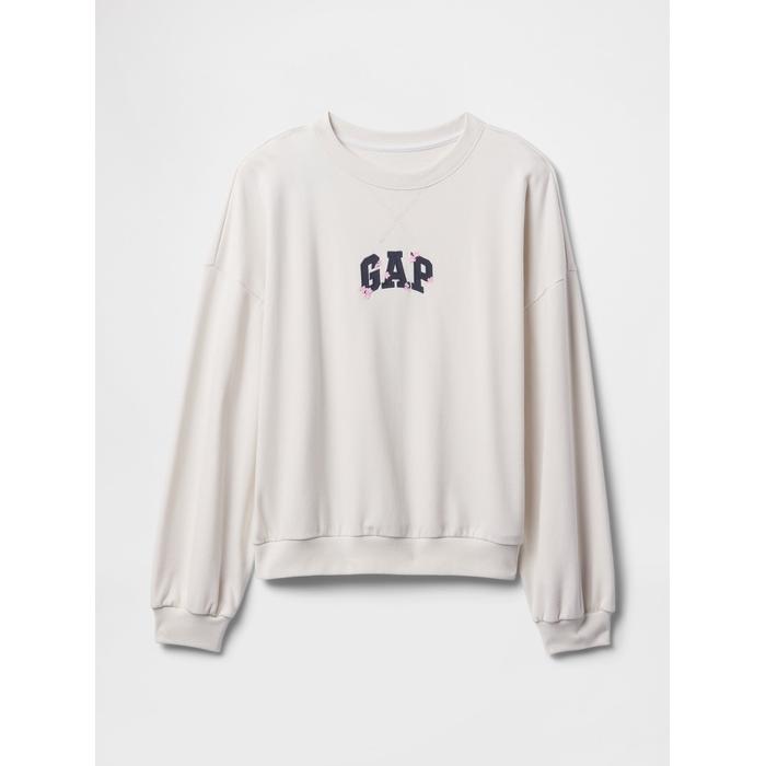 Vintage Soft Oversize Gap Logo Sweatshirt цвет: Бежевый