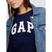 Комплект футболок с коротким рукавом и логотипом Gap из 2 предметов цвет: Синий