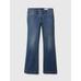 Low Rise Straight Jean Pantolon цвет: Голубой