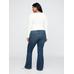 Low Rise Straight Jean Pantolon цвет: Голубой