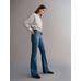 Low Rise Straight Jean Pantolon цвет: Голубой