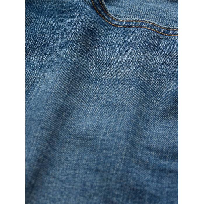 Low Rise Straight Jean Pantolon цвет: Голубой