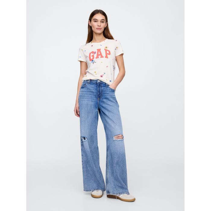 Футболка с логотипом Gap цвет: Белый