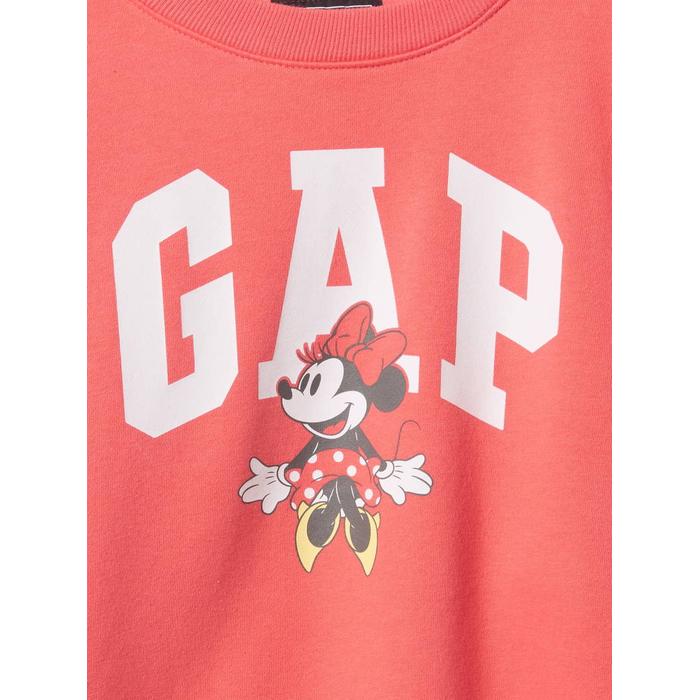 Disney Толстовка с логотипом Minnie Mouse Gap цвет: Розовый
