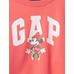 Disney Толстовка с логотипом Minnie Mouse Gap цвет: Розовый
