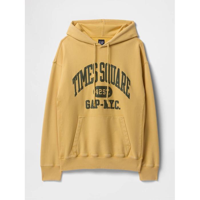 Gap Logo NYC Kapüşonlu Sweatshirt цвет: Жёлтый