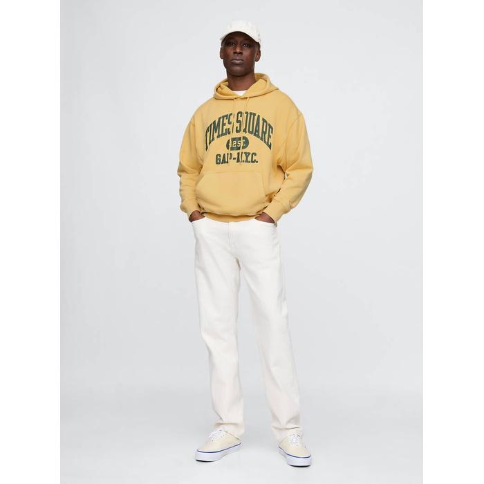 Gap Logo NYC Kapüşonlu Sweatshirt цвет: Жёлтый