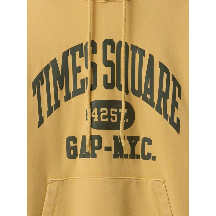 Gap Logo NYC Kapüşonlu Sweatshirt цвет: Жёлтый