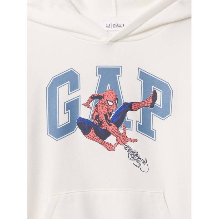 Marvel</span>Толстовка с логотипом Spider-Man <span translate="no">Relaxed Gap цвет: Белый