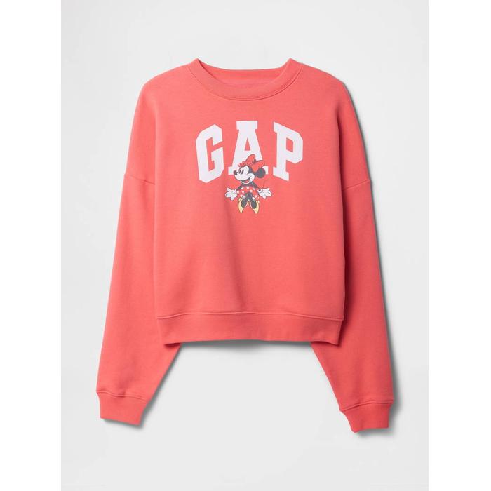 Gap Logo Disney Sweatshirt цвет: Розовый