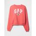 Gap Logo Disney Sweatshirt цвет: Розовый