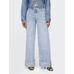High Rise Wide Leg Jean Pantolon цвет: Голубой