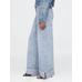 High Rise Wide Leg Jean Pantolon цвет: Голубой