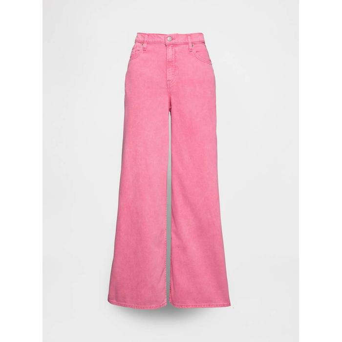 Mid Rise UltraSoft Baggy Jean Pantolon цвет: Розовый
