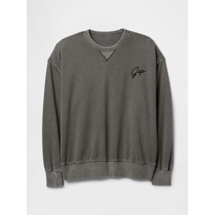 Винтажная мягкая толстовка с логотипом Oversize Gap