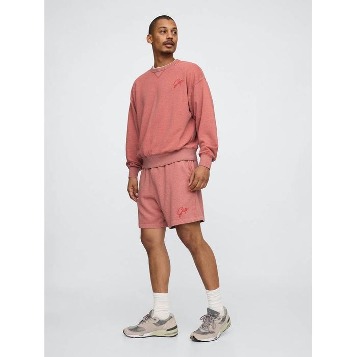 Vintage Soft Oversize Gap Logo Sweatshirt цвет: Розовый