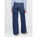 High Rise Stride Wide-Leg Curvy Jean Pantolon цвет: Синий